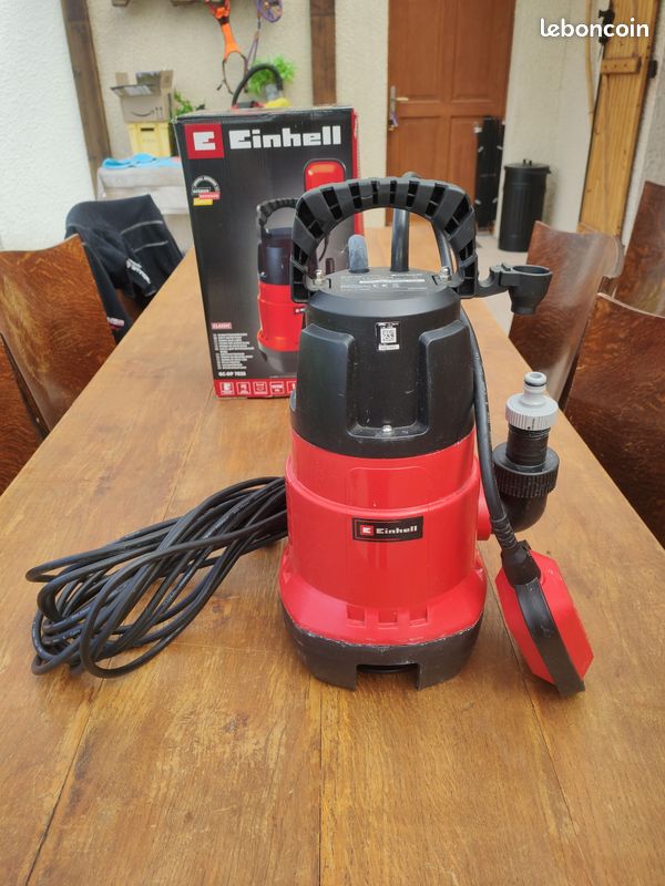 Einhell Pompe d'évacuation pour eaux chargées GC-DP 3325 ((330 W, débit