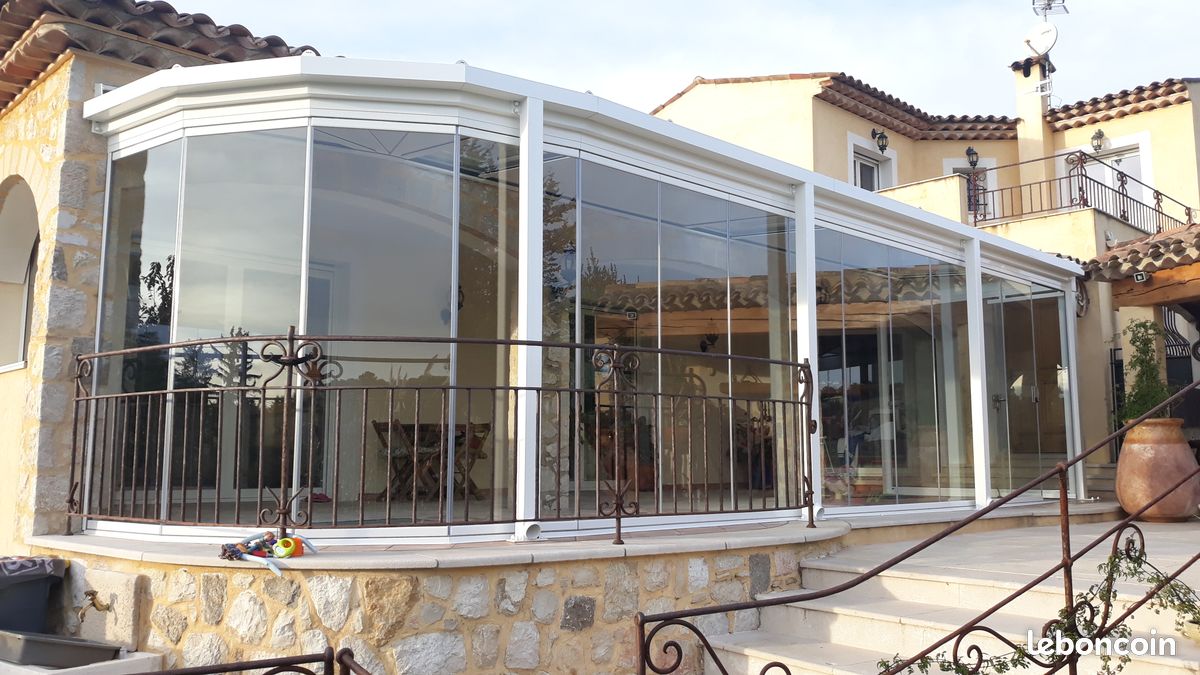 Fenêtres, volet, store, véranda, pergola, rideau de verre (image 1)