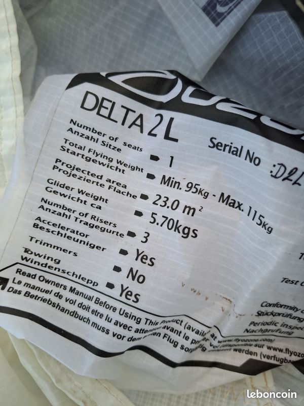 Parapente Delta 2 L (image 4)