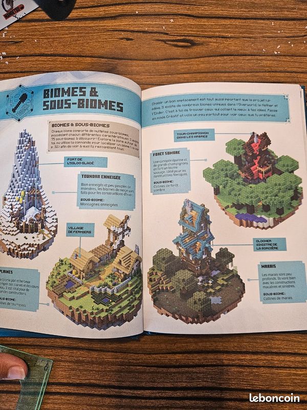 Lot 2 livres officiels Minecraft – Guides (Mojang) (image 2)