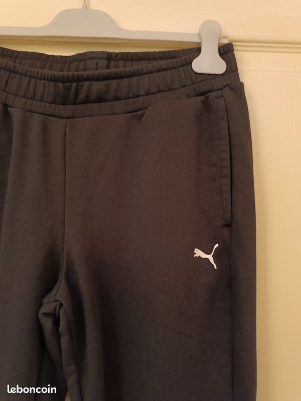 Pantalon Large Survetement Puma Femme Brun Puma Pantalon Large