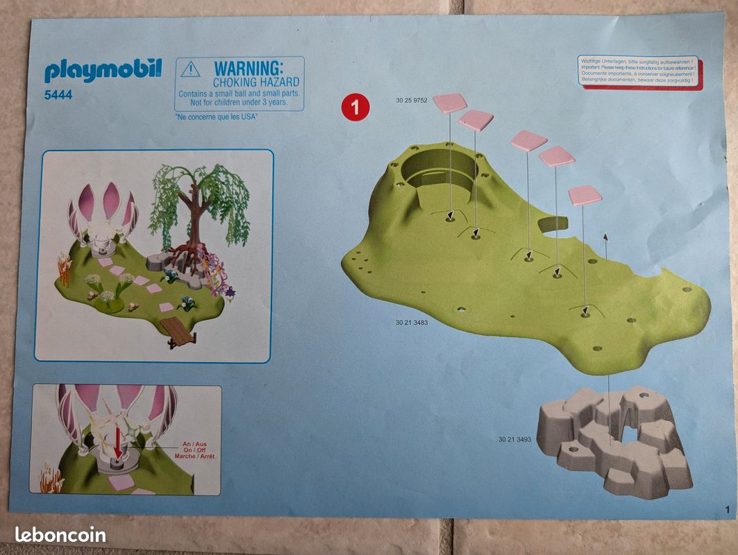 Ile des fées 5444 Playmobil Jeux Jouets