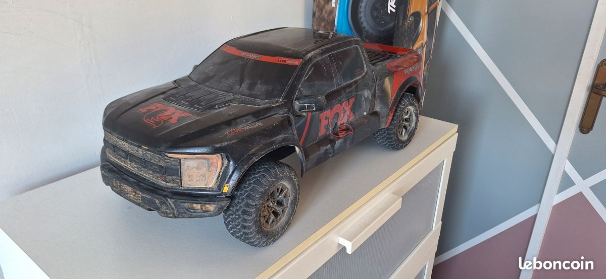 Slash Raptor R Esc Traxxas Slash 4x4 Raptor R Fox Édition - Modélisme