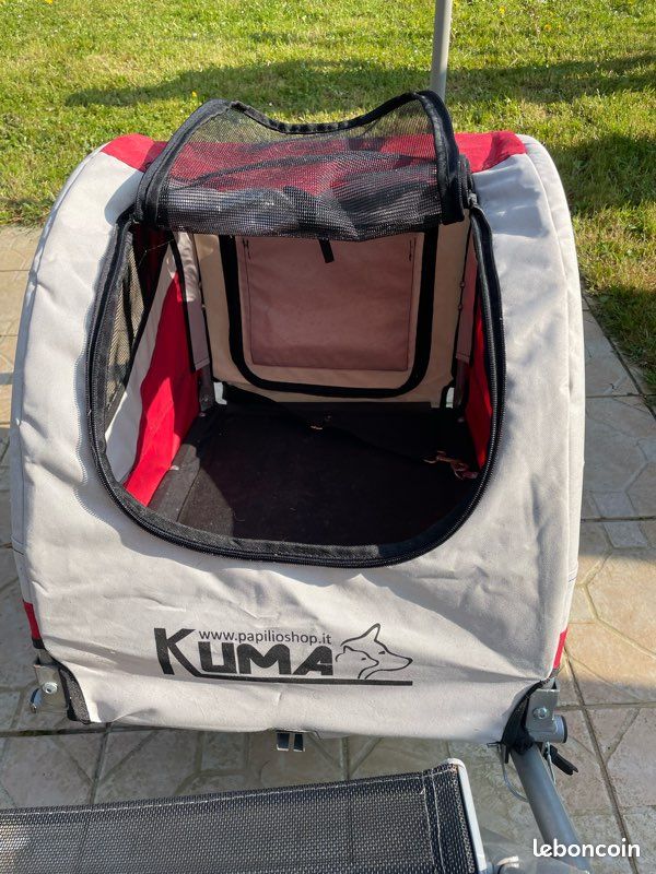 Remorque Vélo et Poussette pour Petit Chien et Animaux de Compagnie (image 1)