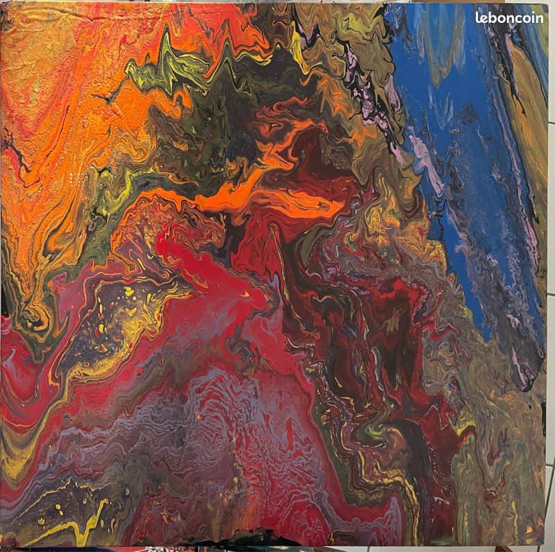 Table basse Art Abstrait - prix negotiable (image 3)