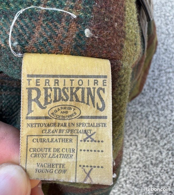 Blouson en cuir Redskins, taille M Vintage (image 13)