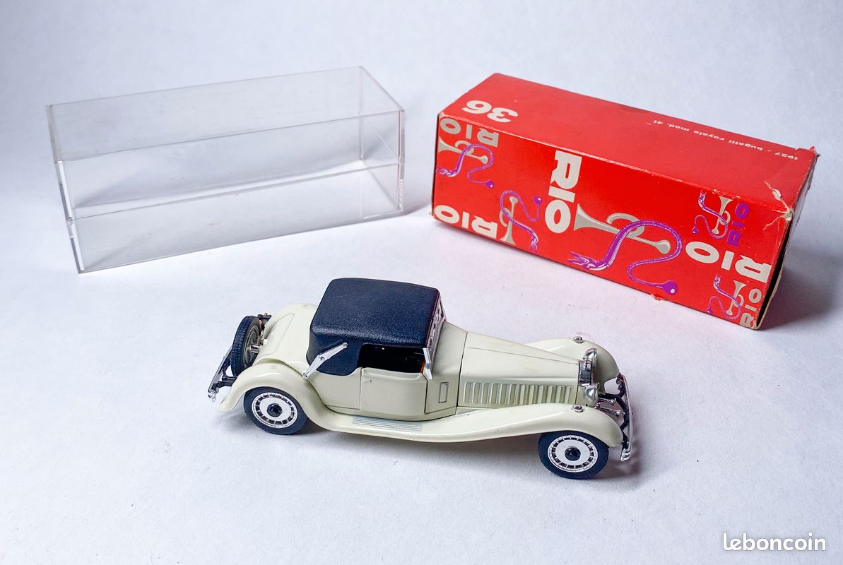 Prototype Résine 1/43 Heco Modeles - Bugatti Royale Partie Supérieure - Rare