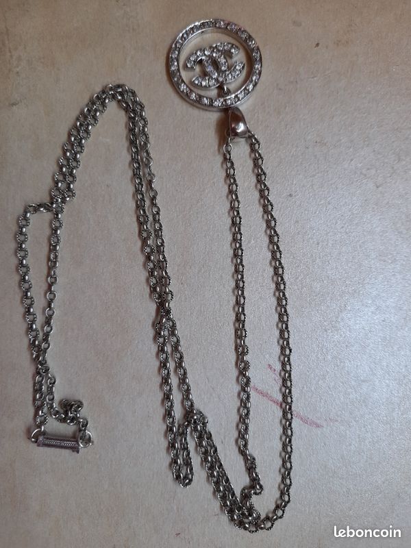 Ensemble chaine + sautoir en argent (image 7)