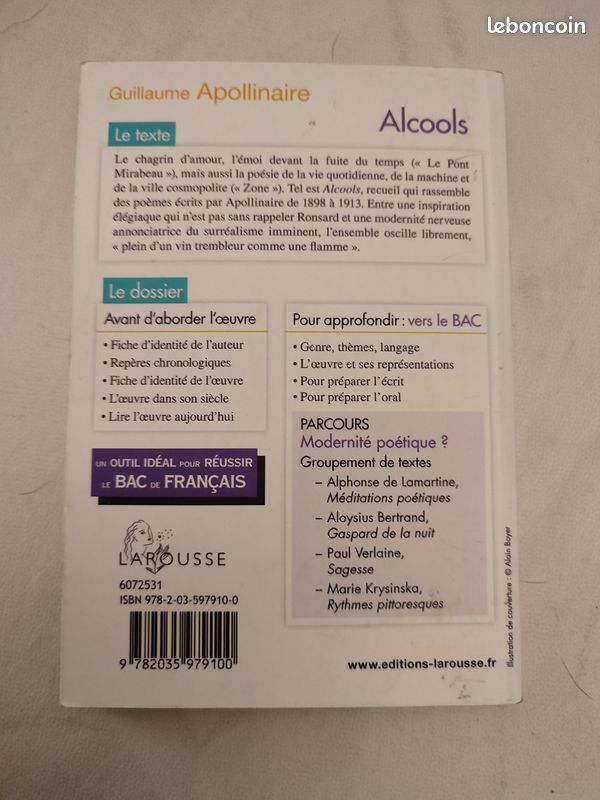 Bel-ami, la princesse de Clèves et Alcools spécial bac (image 4)