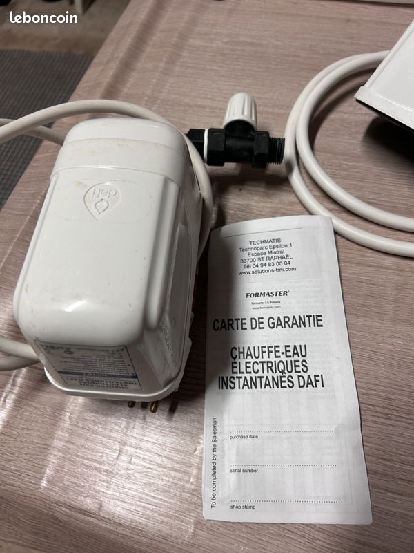 Chauffe eau instantané marque DAFi 4,5 kW (image 1)