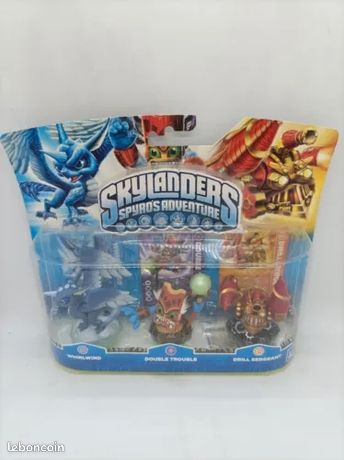 Slay The Spire Skylanders Spyro's Adventure: Triple Character Pack ( Whirlwind, Double Trouble, Drill Sergeant Skylanders Imaginators Ps4 - Foto 9