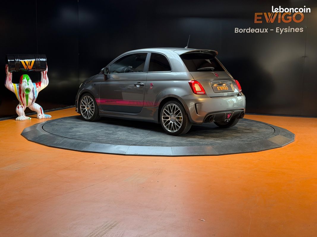 Abarth 500 595 1.4 t 160ch - carplay - radar de recul - échappement sport avec clapet - tomtom abart (image 2)
