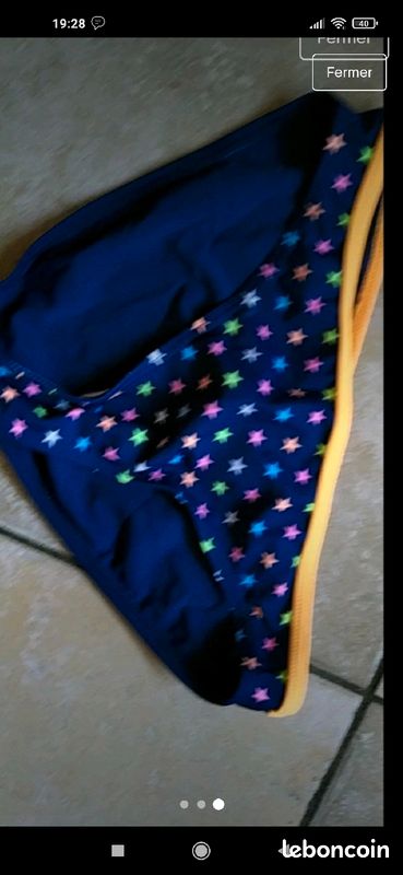 Maillot de bain fille 2pieces 12 ans (image 3)