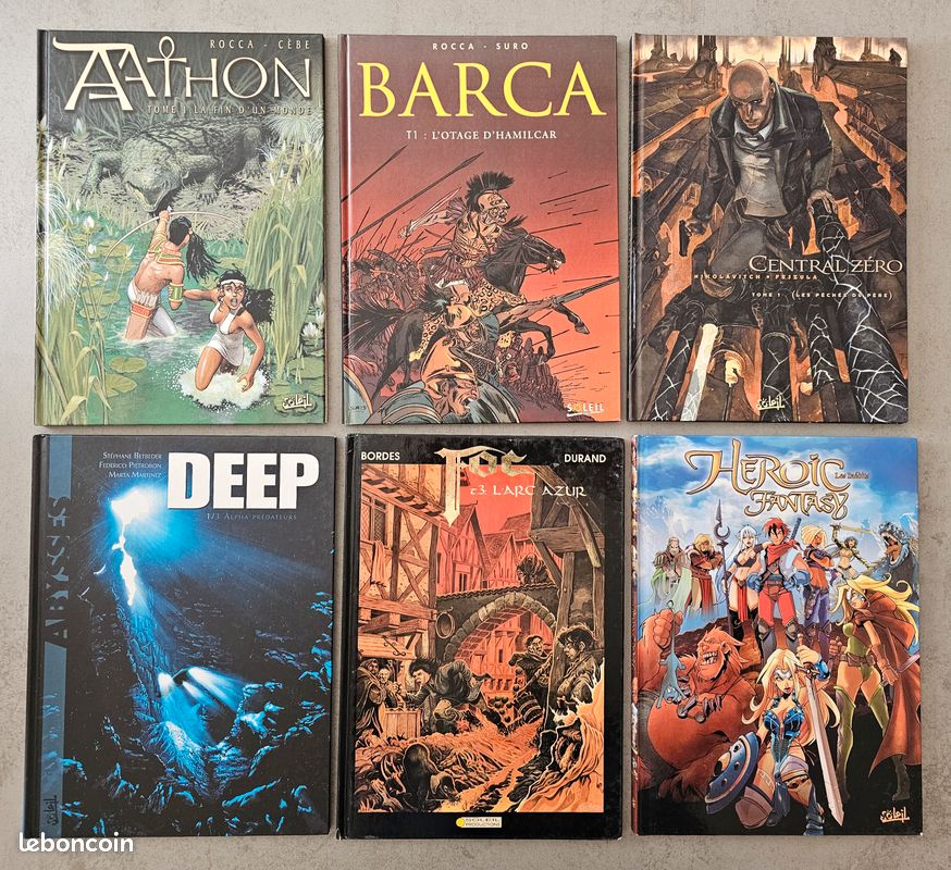 BD Soleil : Fantastique, Heroic Fantasy, Trolls... (image 3)