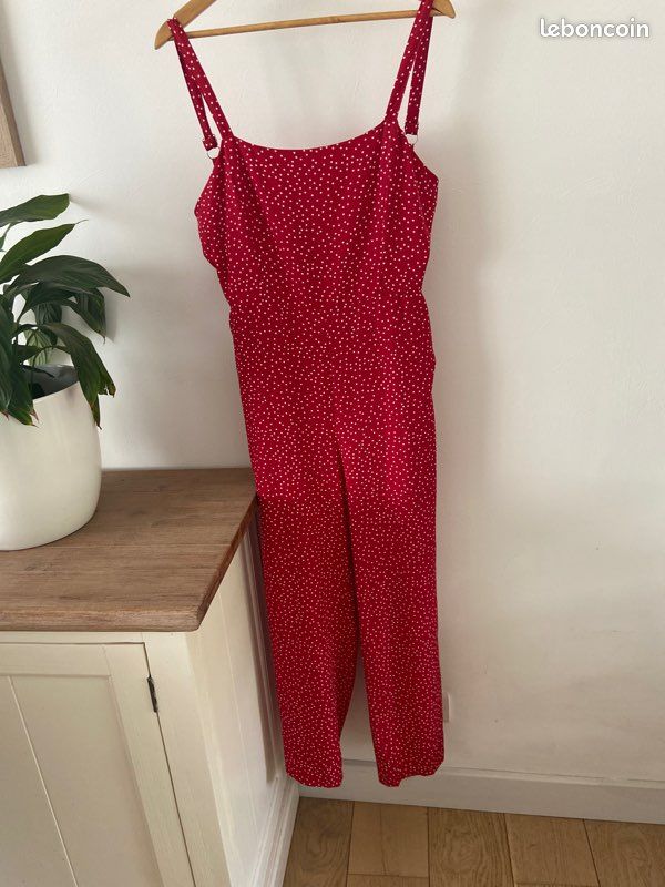 Combinaison femme rouge Vêtements