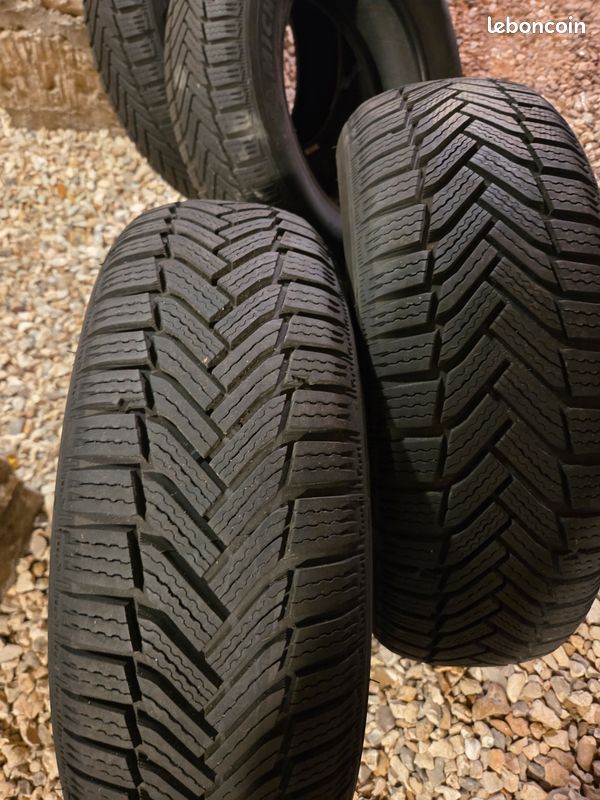 Michelin Alpin 6 185/65 R15 – Pneus hiver quasi neufs – 3000 km (image 2)