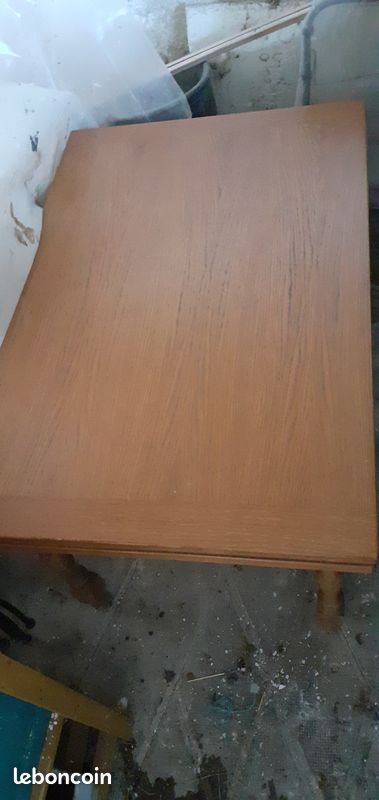 Table bois avec rallonges (image 2)