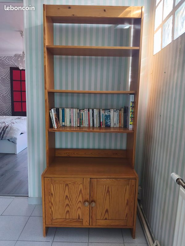 Bibliothèque en pin (image 1)