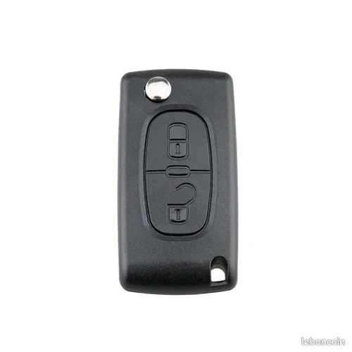 Coque Télécommande Plip 2 Boutons Citroën JUMPER JUMPY SAXO - Remplacement Rainuré CPF-041