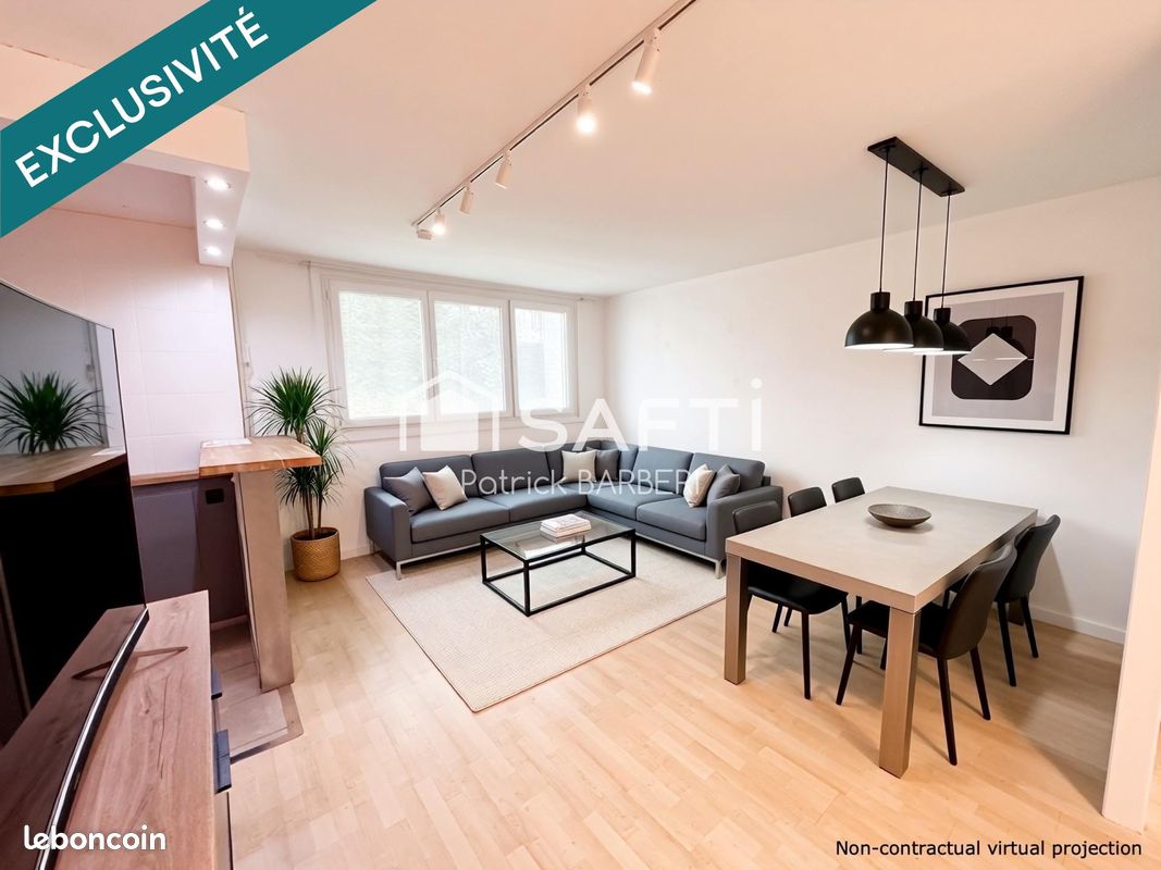 Appartement 3 pièces 54 m² · à Menucourt · 54 m² · 166 500 €