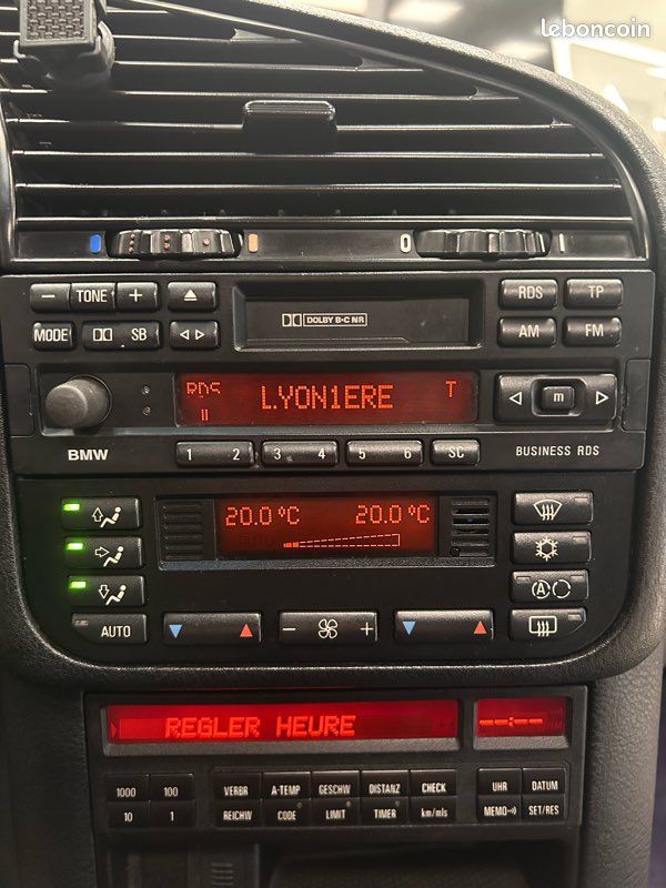 Autoradio BMW Business RDS e30 e36 e34 e32 e31 Z1 Z3 - Équipement auto