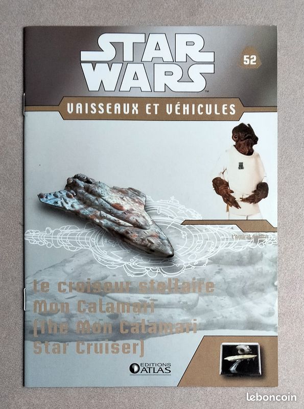 Vaisseau Star Wars n°52 "Le Croiseur stellaire mon calamari" (image 2)