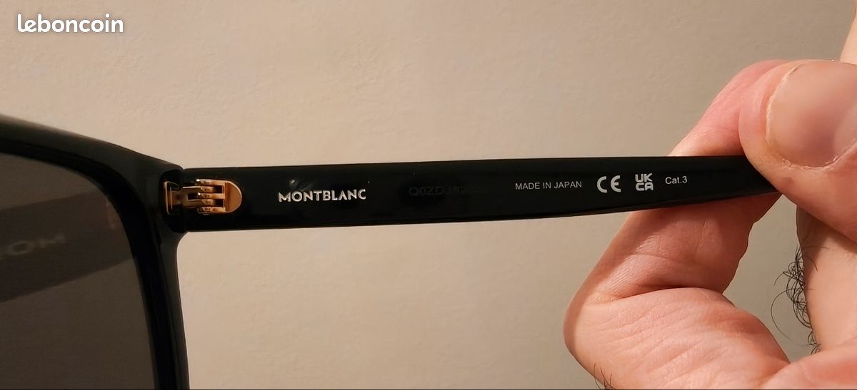 Lunette soleil Montblanc neuve (image 2)