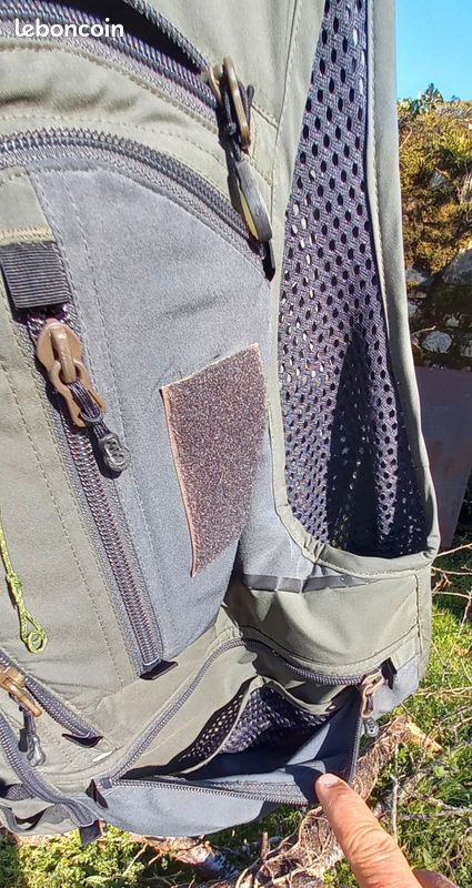 Gilet de pêche multipoches Columbia PFG vintage des