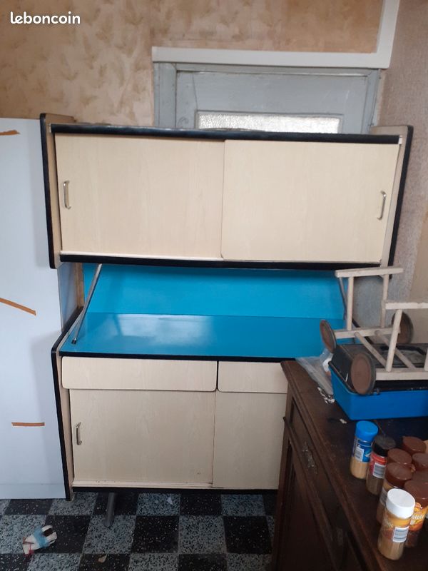 Buffet formica "Vintage" années 1950-60 (image 2)