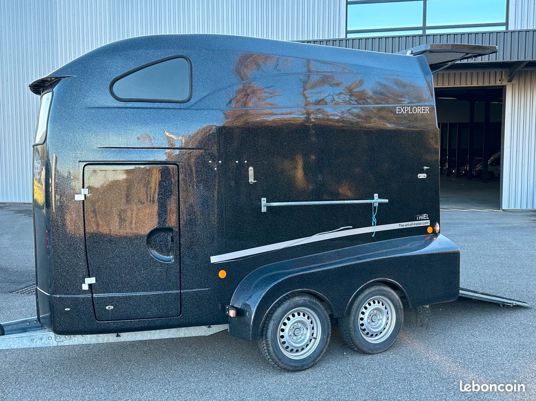 Horse Lorry Transport Chevaux Van Transport Van Chevaux Thiel Van