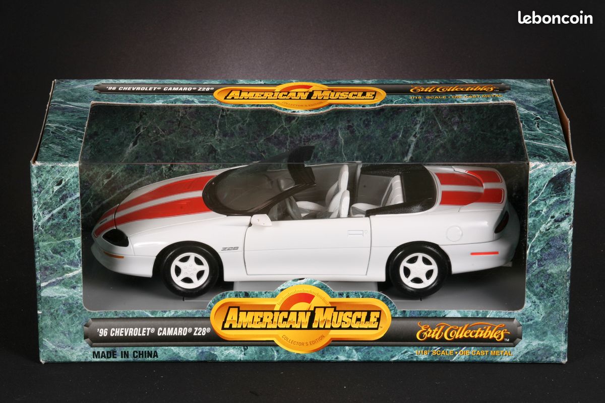 1991 91 CHEVY Chevrolet Camaro Z28 1LE Rare 1:64 Echelle Diorama Modèle