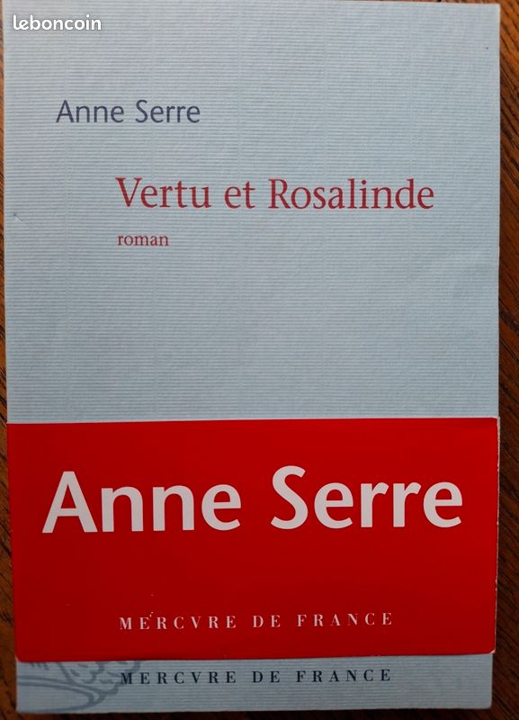 Vertu et Rosalinde - Anne Serre (image 1)