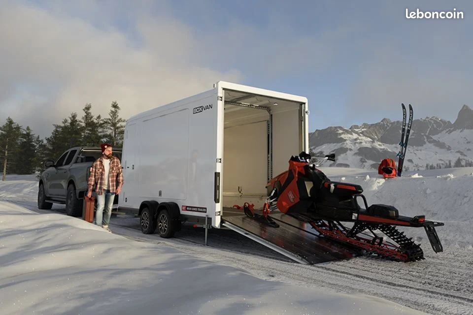Remorque FOURGON BRIAN JAMES SUD OUEST BOX VAN 87 (image 7)