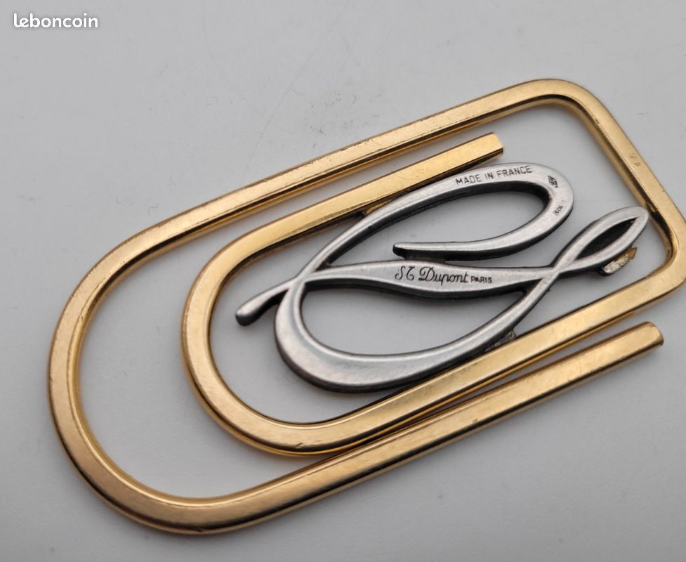 Pince à Billets S.T. Dupont En Acier Inoxydable - Argentée, Design épuré