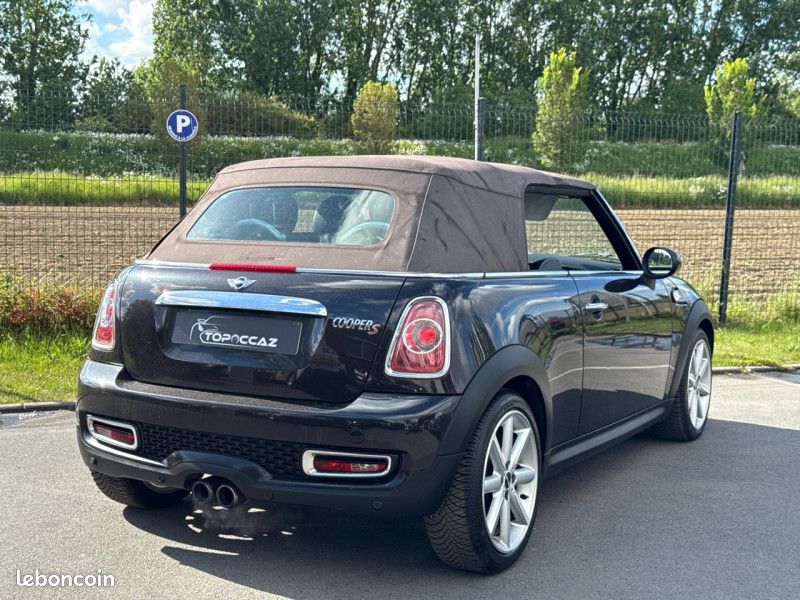 Mini MINI COOPER S CABRIOLET 184CH MONTE CARLO * 2012 * CUIR * GPS * SIEGE CHAUFF (image 5)