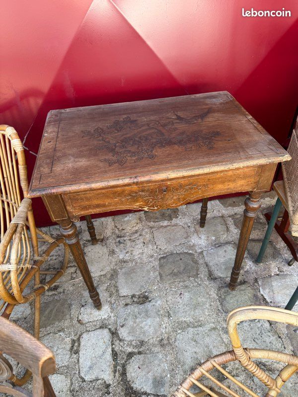 Bureau table bois (image 3)