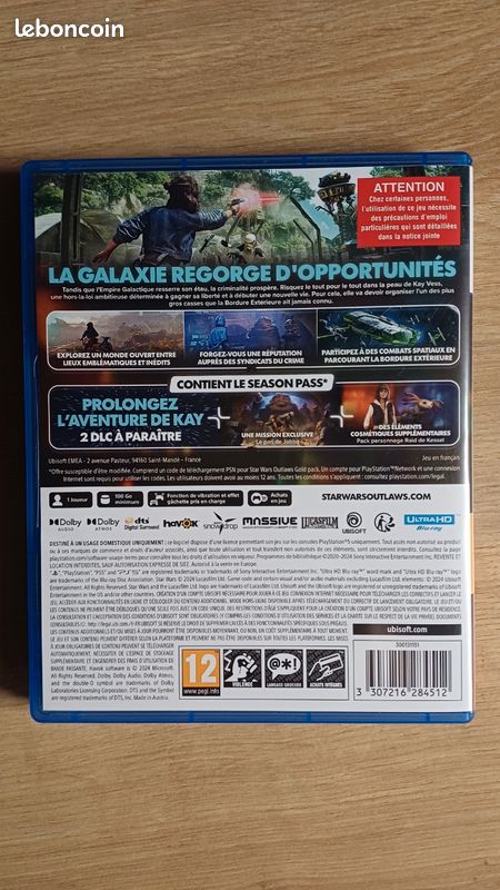 Star Wars Outlaws - Jeu PS5 & Xbox Series neuf et occasion