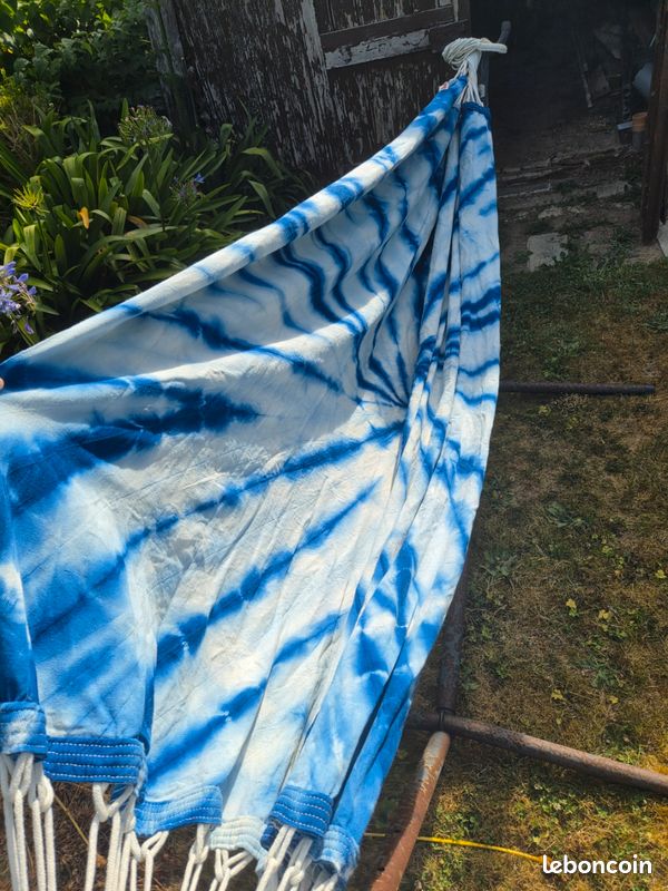 Grande toile hamac bleue brésilienne Marañon (image 3)