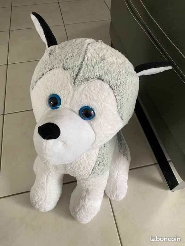 Grande Peluche Chien Husky Grande Peluche Chien Husky Peluche