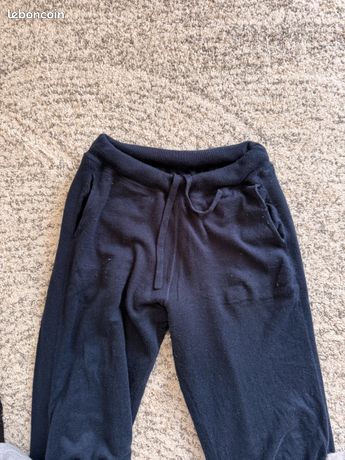 Pantalon De Jogging Bleu Lucien Pellat-Finet – Cachemire Taille XS – Neuf Avec étiquettes