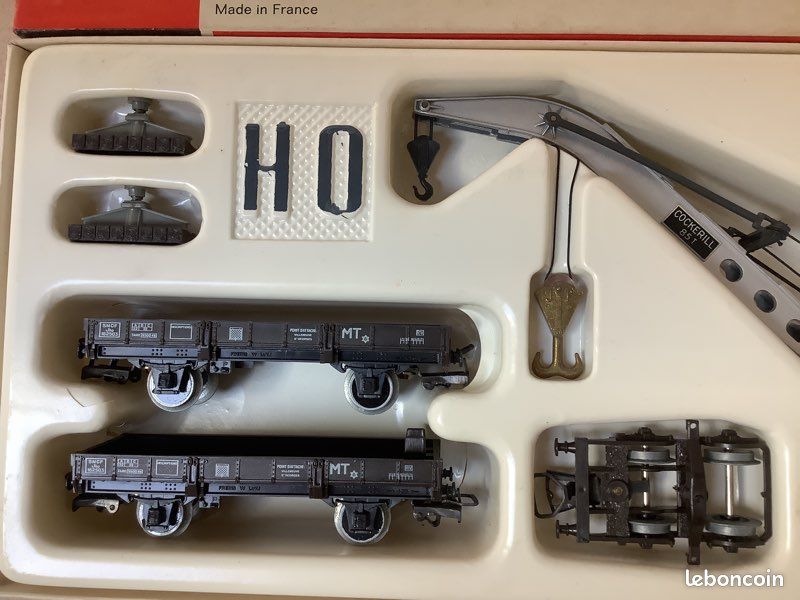 Convoi Marchandise JOUEF HO – Grue Cockerill Et Wagons Chargés, Occasion