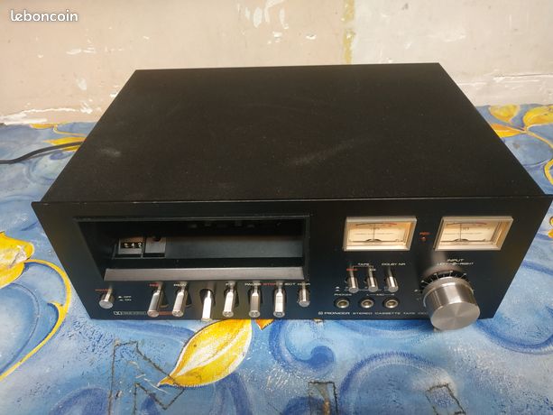 superbe magnétophone à bandes pioneer rt 909