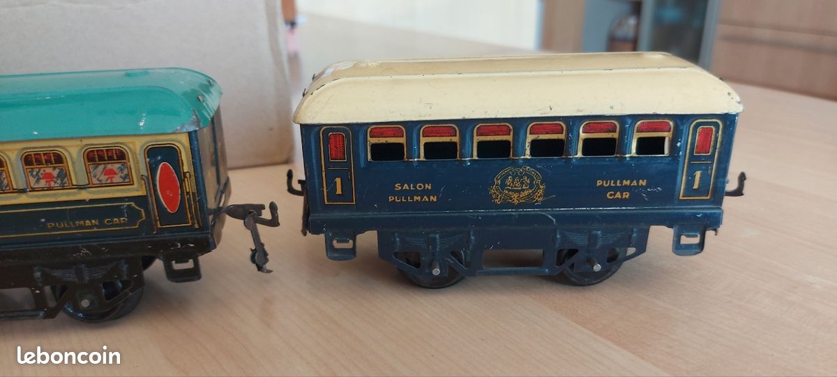 AS752 HORNBY MECCANO O Coffret Train Mecanique Locomotive Electrique