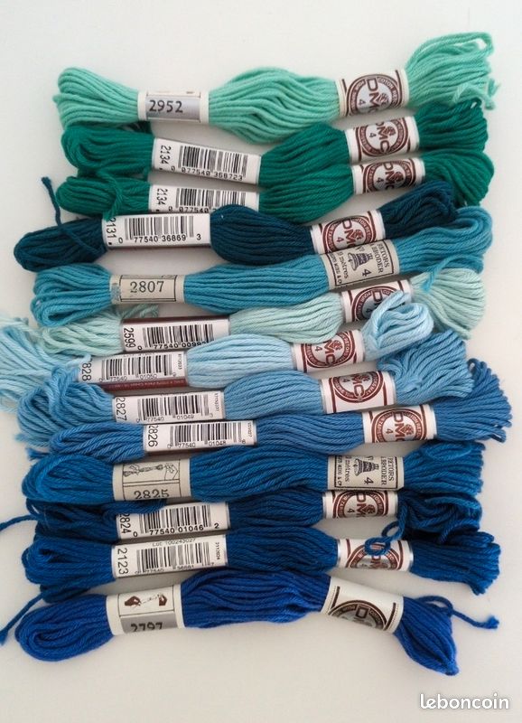 Fils de coton retors mat dmc (image 2)
