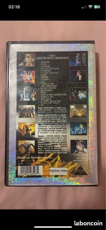 VHS Mylène Farmer, Live à Bercy (image 2)