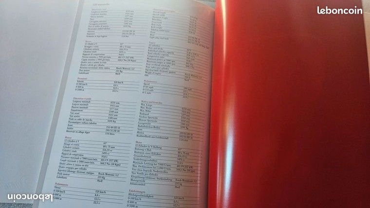 1997 Brochure Ferrari 550 Maranello : catalogue sous pochette (image 8)
