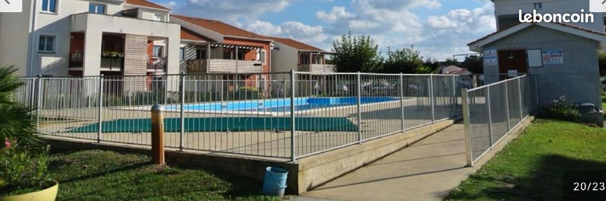 Appartement T2 avec jardin - résidence et parking sécurisés - Piscine - Océan 20mn - 10mn lac (image 7)