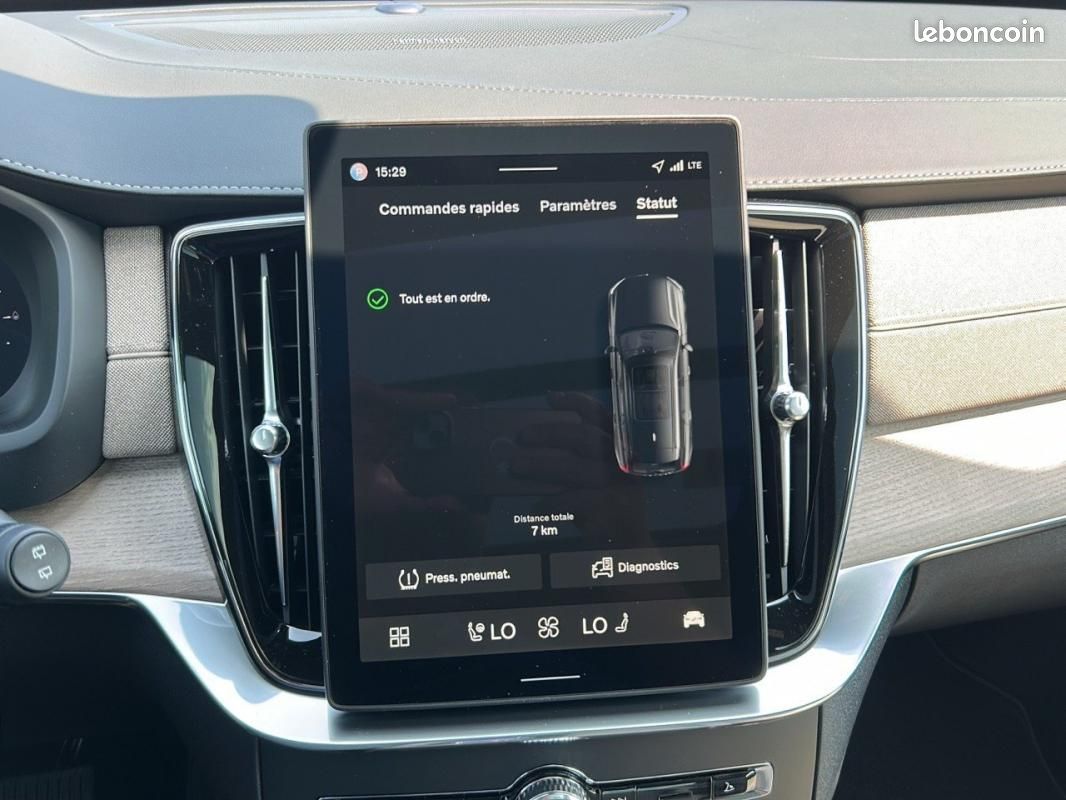 Volvo XC90 T8 AWD Hybride Rechargeable 455 ch Geartronic 8 7pl Ultra Style Dark (image 17)