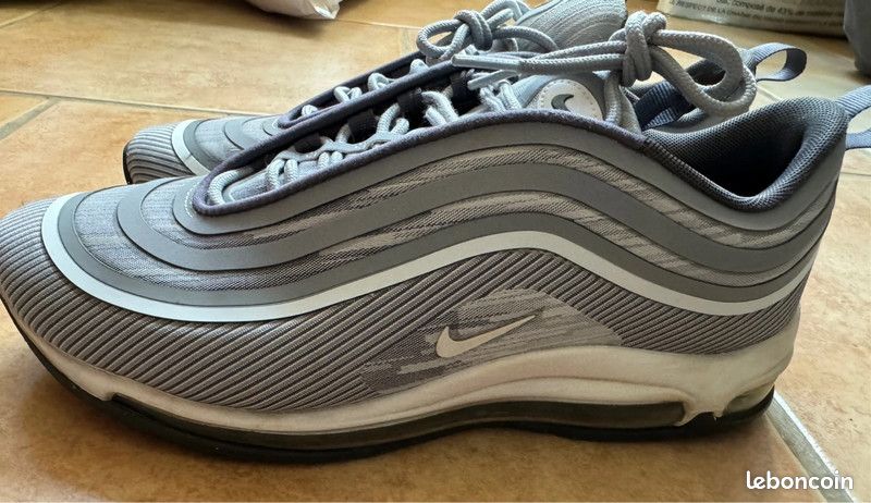 Silver Nike Air Max 97 Argent Nike Men Air Max 97 Og Metallic