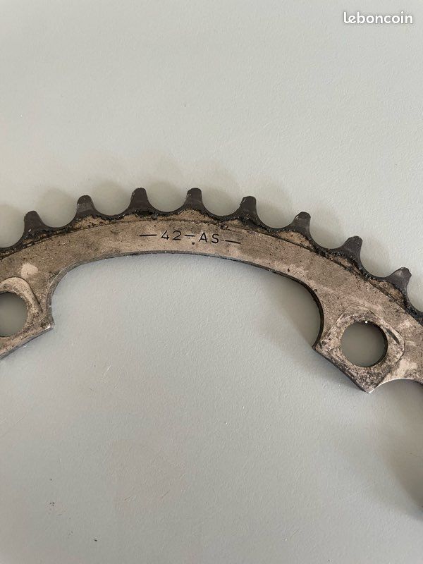 Plateau Campagnolo Vintage 43 Dents 144 BCD - Alu - Vélo Course - Occasion